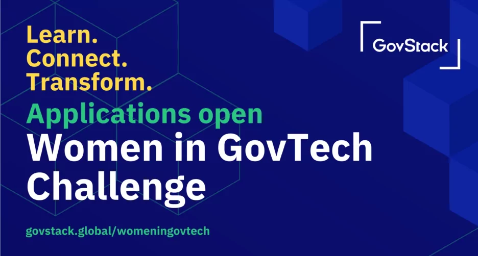 Women in GovTech Challenge  Apply Now